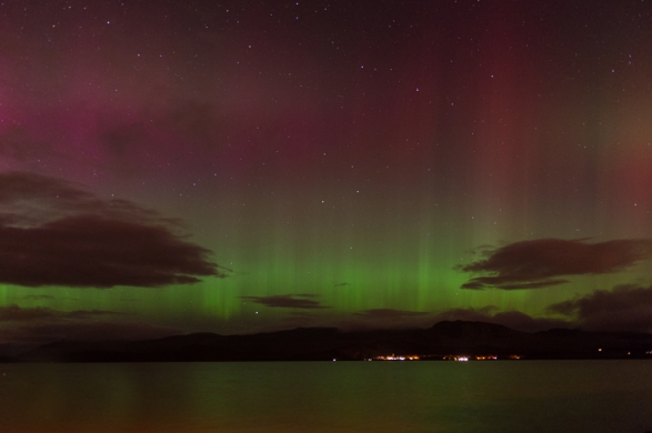 Aurora Borealis from Ross Priory 27 February 2014